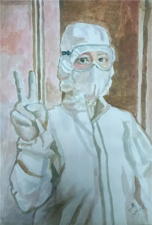 《白衣天使组画(三)》