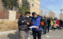 回民区两百余名青年志愿者坚守疫情防控前线