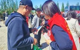 民法典宣传月 | 奈曼旗团委组织青年志愿者开展“民法典宣传月”专项普法暨民族法治宣传活动