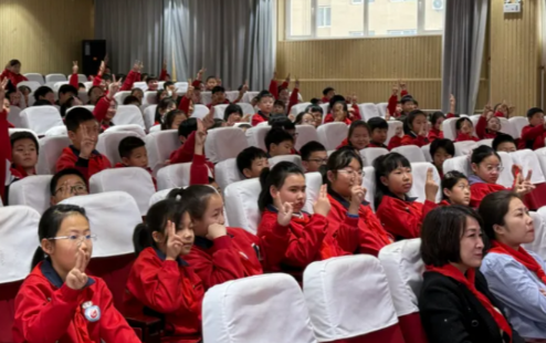 党的二十届四中全会精神宣讲，红领巾巡讲团童言童语走“新”更走“心”