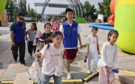 回民区团委组织“共青团 · 伙伴计划”爱心托管班开展研学实践活动
