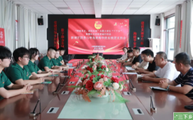 新城区团委同青岛黄海影视学院“三下乡”社会实践团开展主题团日活动
